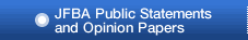 JFBA Public Statements and Opinion Papers